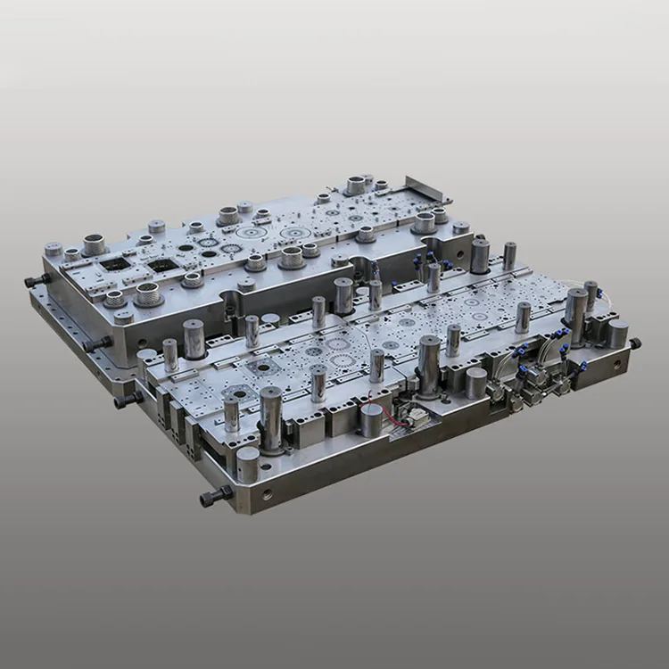 قالب تقدمي مزدوج الصف لضاغط الثلاجة